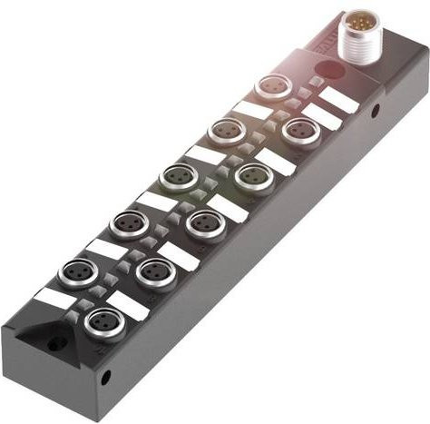 Balluff BPI AM3030-5K-B0-SM4CT BPI00HK Sensor/Aktorbox passiver Multipolverteiler in Grau - Bild 1