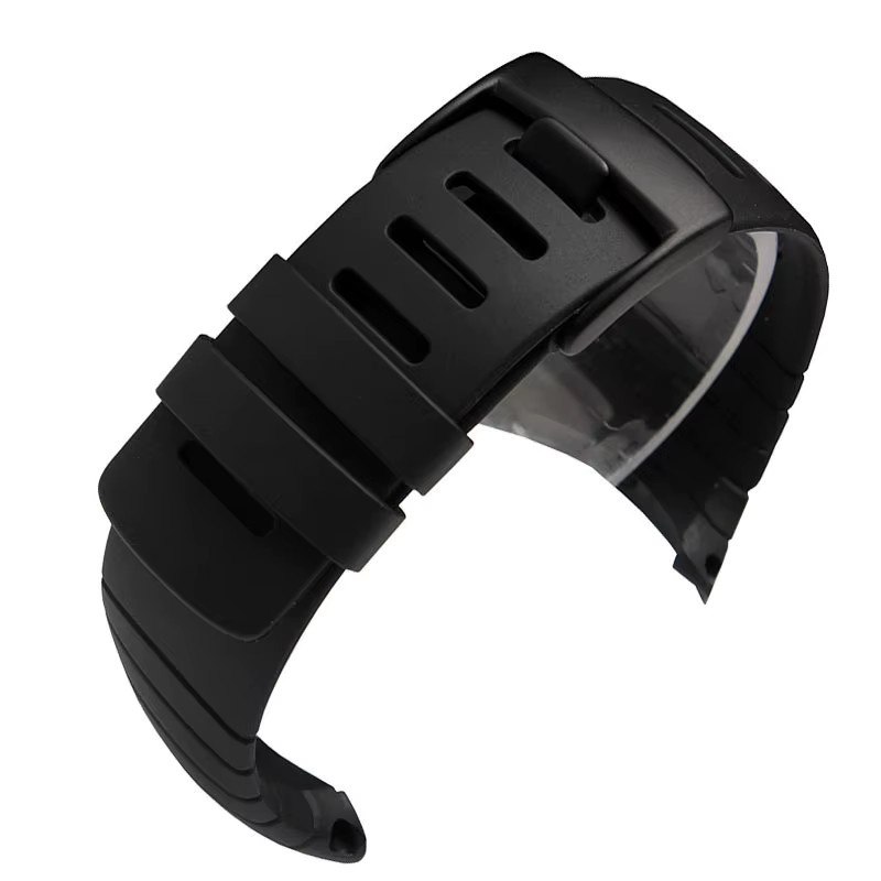 Aotelayer Uhrenarmband Silikon, 35 mm, Schwarz, Unisex - Bild 3