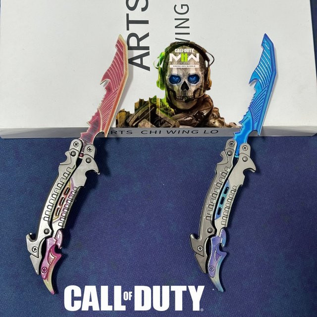 Bandai Call of Duty Katana, Metall, Schlangenschwert, Spielzeug - Bild 1