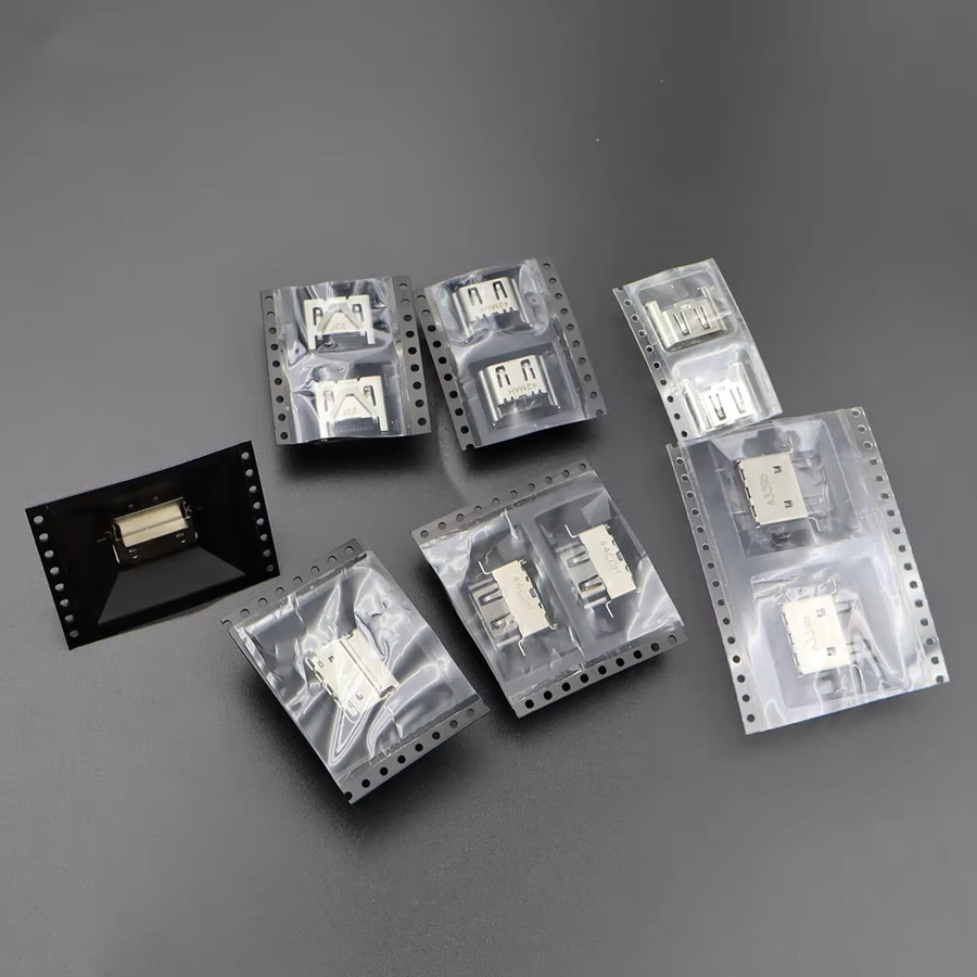 TingDong HDMI Anschlussbuchsen für PS4, PS4 Slim und PS4 Pro in Silber als Reparaturteil - Bild 2