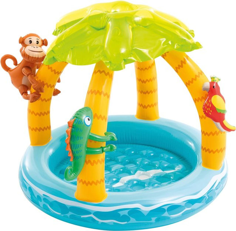 Intex Babypool Tropical Island Play Center, mehrfarbig, B/T/H: 86 x 65 x 40 cm - Bild 2