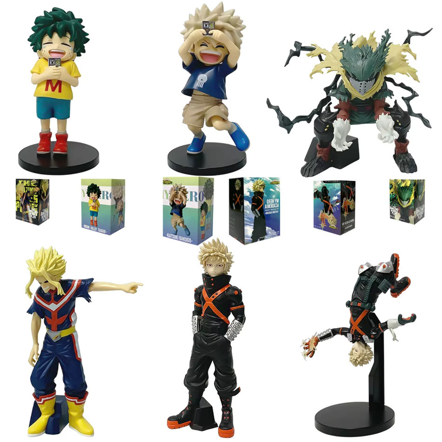 Banpresto My Hero Academia Katsuki Bakugo Midoriya Izuku Figur, Anime PVC Modell - Bild 5