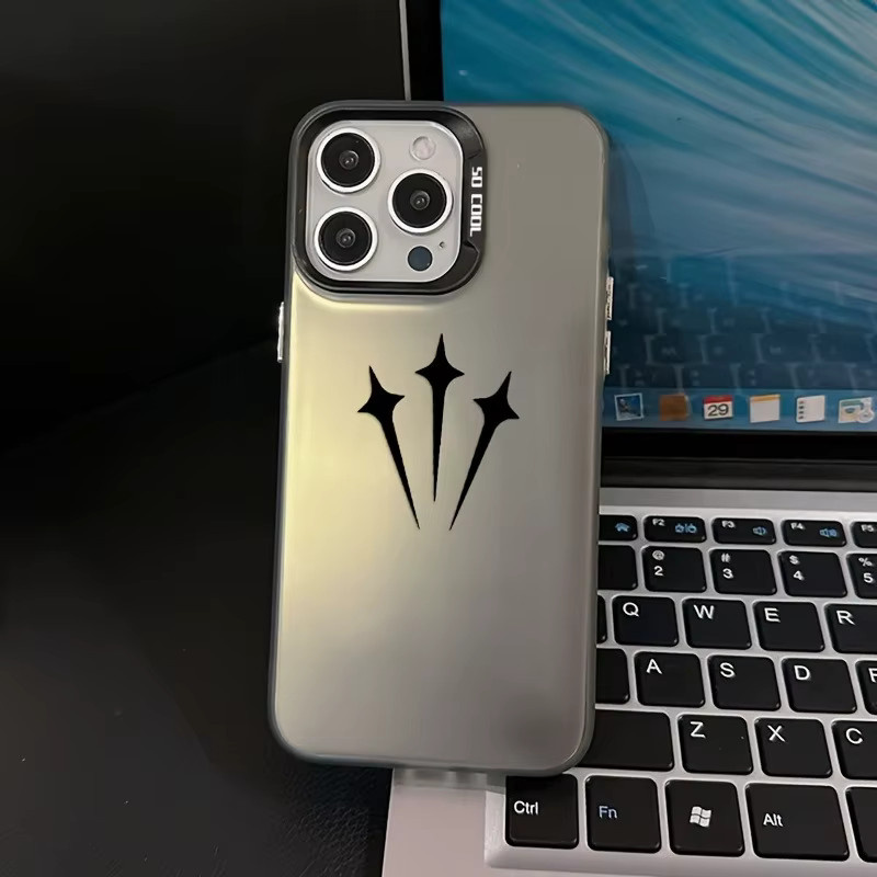 Stilvolle gemusterte Handyhülle für Apple iPhone 17 16 15 14 13 12 11 Pro Max Plus sturzsicher und stoßfest - Bild 4