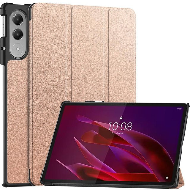 Lenovo Yoga Tab Hülle für 11,1 Zoll mit Klappständer und Auto Sleep Funktion in Beige - Bild 1