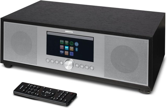 LIFE P66400 All-in-One Audio System Kompaktanlage in Silber - Bild 1