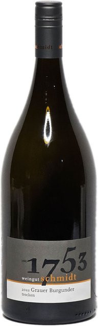 Weingut Schmidt Grauer Burgunder, trocken, Weißwein, 1,5 l - Bild 1