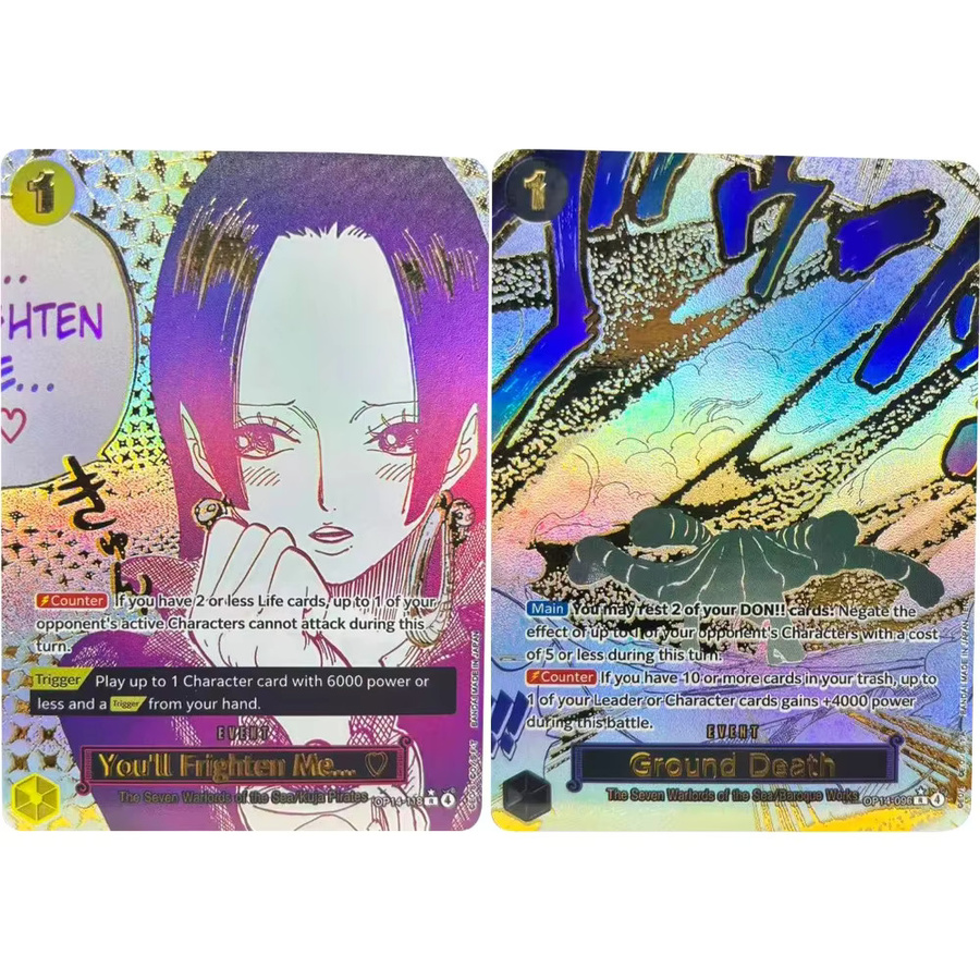 Bandai One Piece Sammelkarten, Boa Hancock Sir Crocodile, English - Bild 3