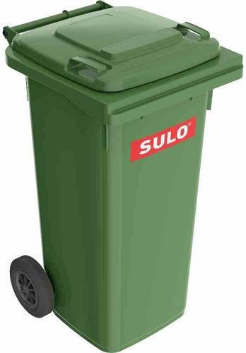 SULO Mülltonne aus Kunststoff in Grün, Volumen: 120 l, B/T/H: 50 x 55 x 93,3 cm - Bild 1