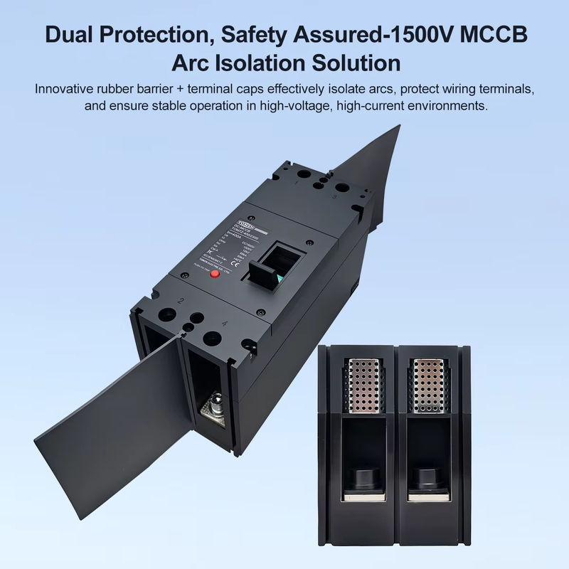 TOMZN 2P DC MCCB TOM7Z Kompaktleistungsschalter Überlastschutzschalter für Solar-Photovoltaik-PV 1500V 300A 400A - Bild 4