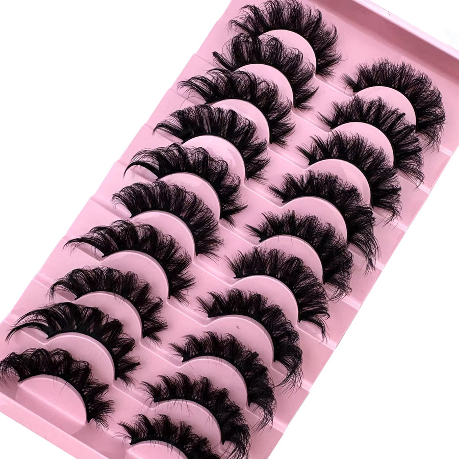 UMIRYAO DD Curl Russische Streifenwimpern, 10 Paar, Unisex - Bild 6