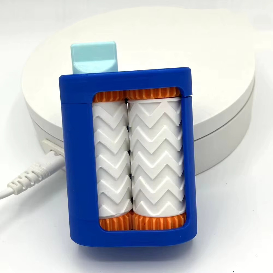 Handheld-Kartenpräger Dual-Roller 3D-Texturendrucker für Visitenkarten und Bastelprojekte aus Kunststoff - Bild 2