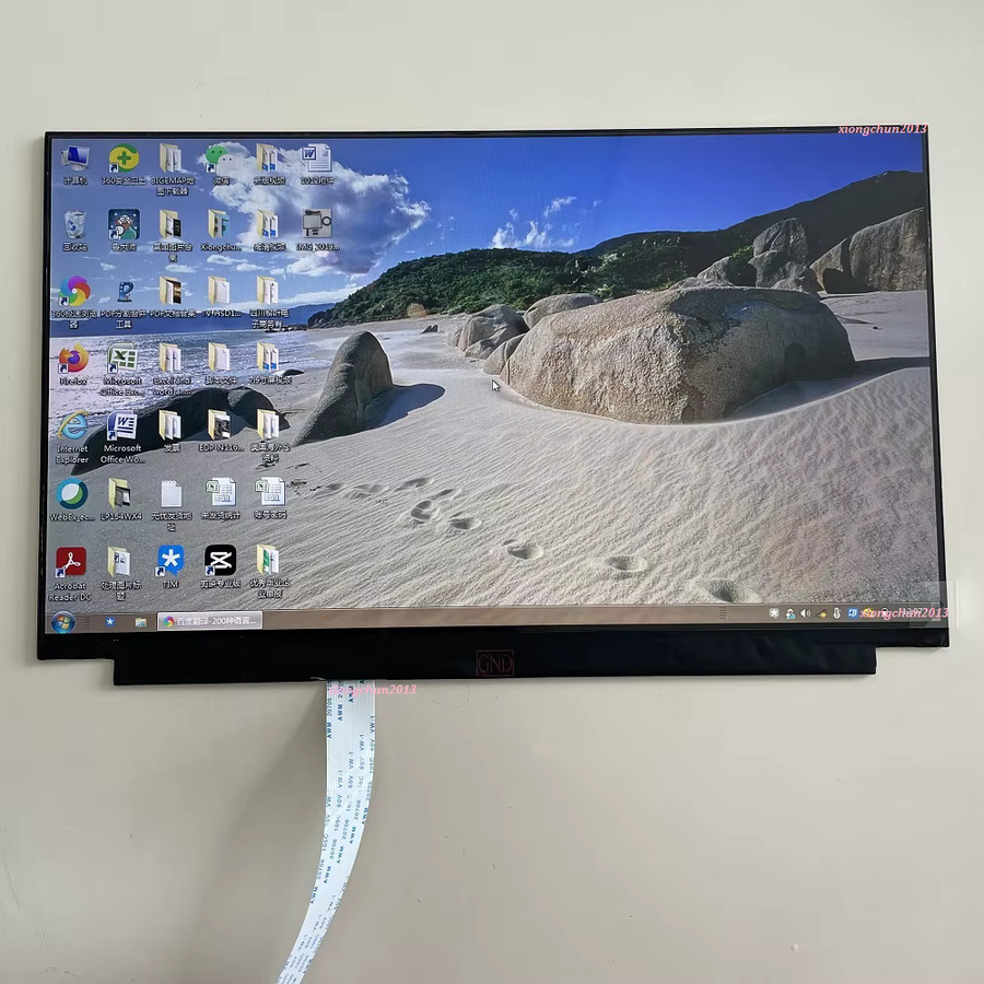 OPLY EDP Controller Board Kit für 17 Zoll WUXGA Monitor mit HDMI und VGA, kompatibel mit HSD170PUW1-B00 LED Panel, Schwarz - Bild 4