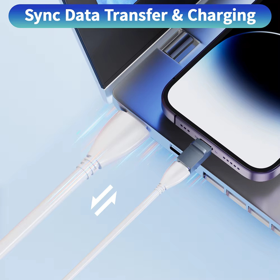 Micro USB auf USB C Kabeladapter in Grau für Xiaomi Samsung und Huawei - Bild 3