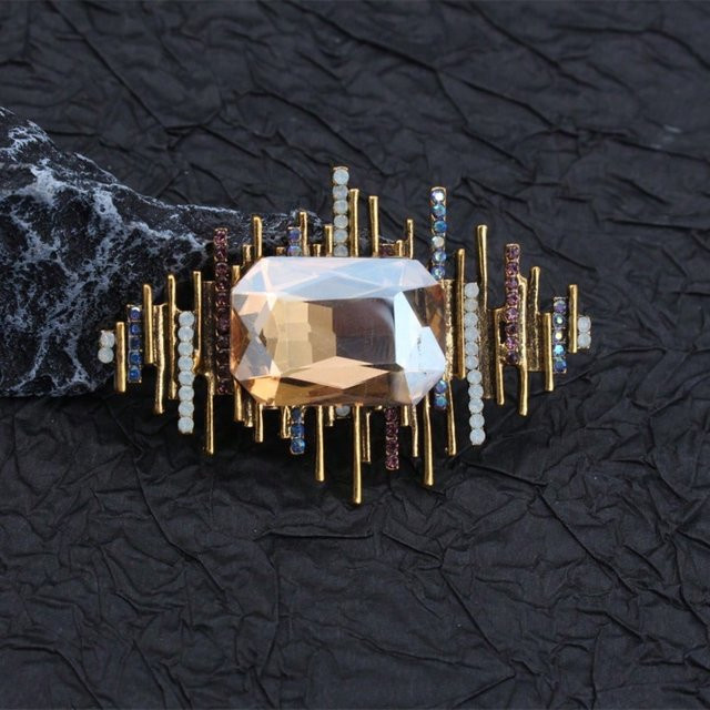 Brosche Damen, Strass, Kristall - Bild 1
