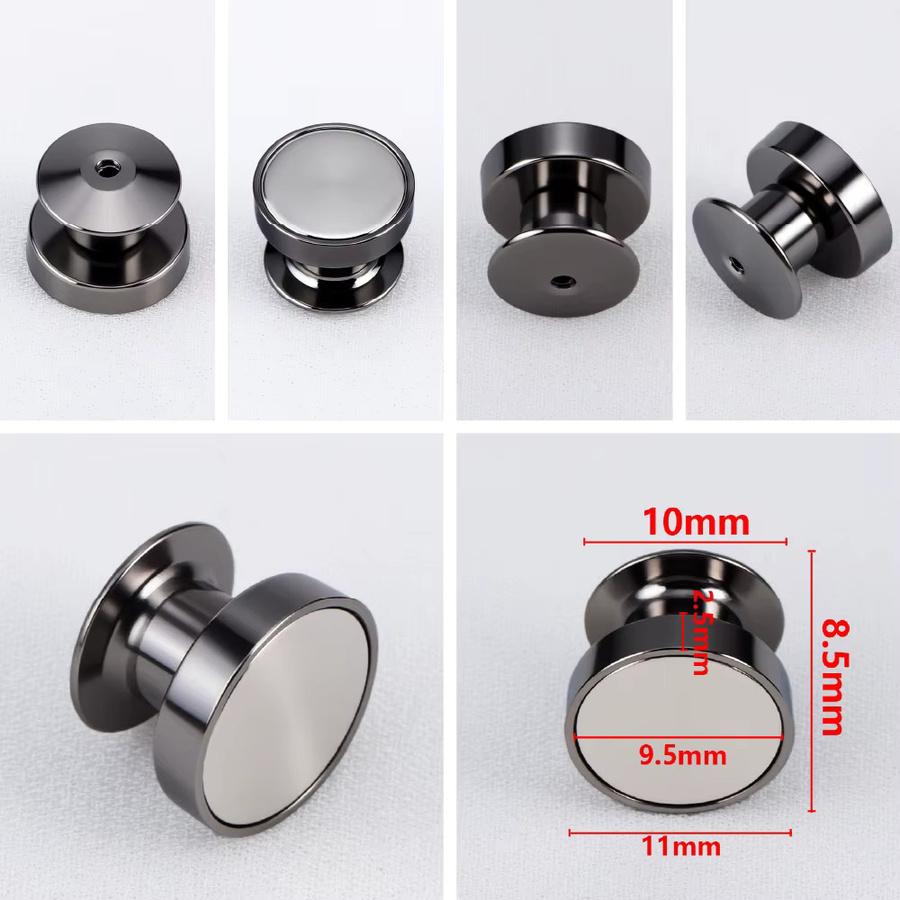 MINGXUAN Magnetische Broschenverschlüsse, Metallverschlüsse, 10 Stück - Bild 2