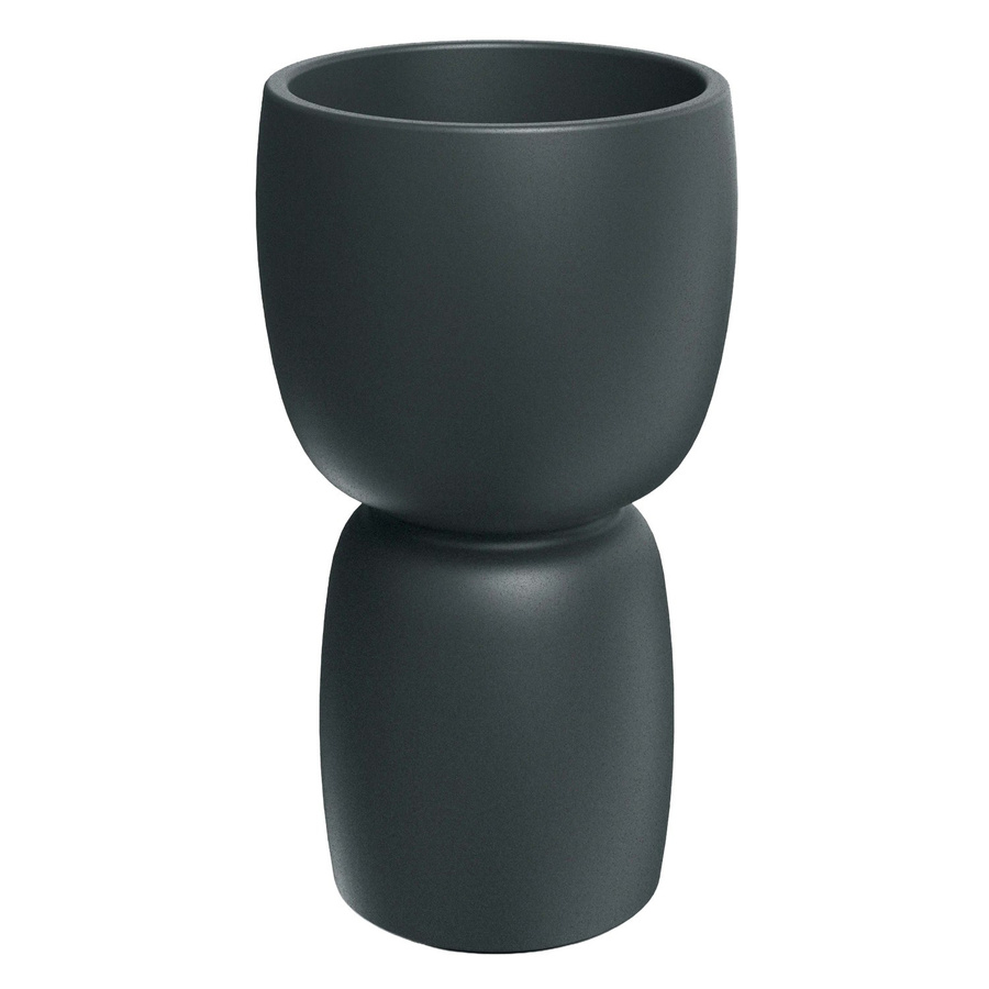 Prosperplast Blumentopf Duala Schmal in Graphit, Durchmesser: 40 cm, Höhe: 70 cm - Bild 2