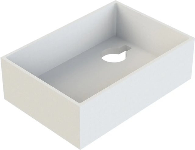 Ottofond Wannenträger Maharaja in Weiß, B/H/T: 132 x 60 x 192 cm - Bild 1