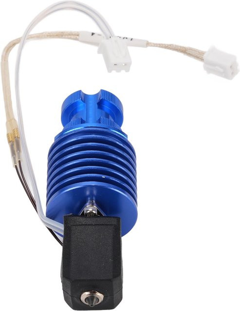 Fishine Hot-End-Kit TZ V6 mit abnehmbarer Düse aus gehärtetem Stahl, 24V 60W Keramik-Heizblock und 0,4 mm Düsendurchmesser für FDM-3D-Drucker - Bild 1