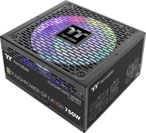 Thermaltake Toughpower GF1 ARGB PC Netzteil 750 W ATX 80PLUS Gold Schwarz - Bild 1