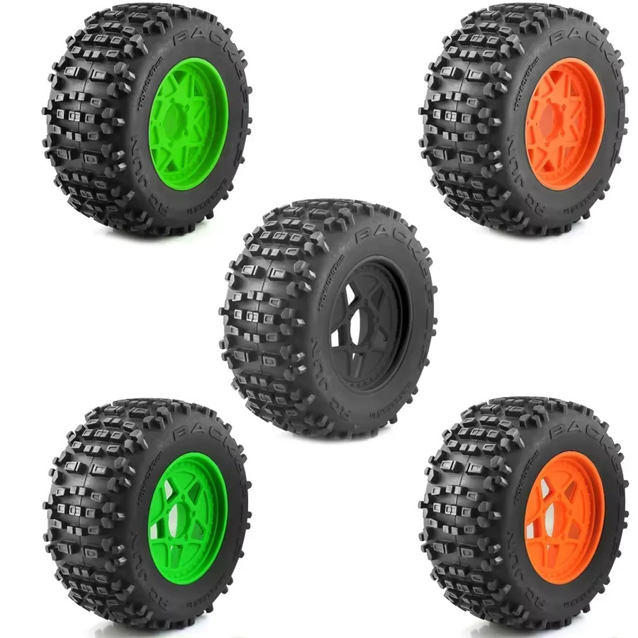 TIMEA Short Course Truck Reifen, 1-teiliges Set, Schwarz, Gummi - Bild 1