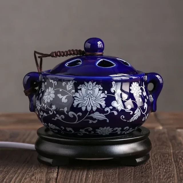 Elektrischer OUDH Weihrauch Brenner von YXYMCF mit Timer und Temperaturregelung für Aromatherapie und Wohnkultur - Bild 1