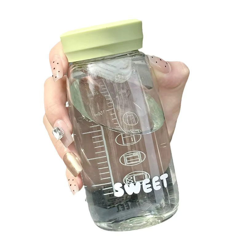 JONBT Tragbarer Taschenbecher mit Teesieb aus Kunststoff, Hitzebeständig, Grün, 300 ml - Bild 5