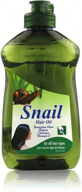 MINI OUOU Oliven-Schnecken-Haaröl mit Olivenextrakt, 200 ml - Bild 1