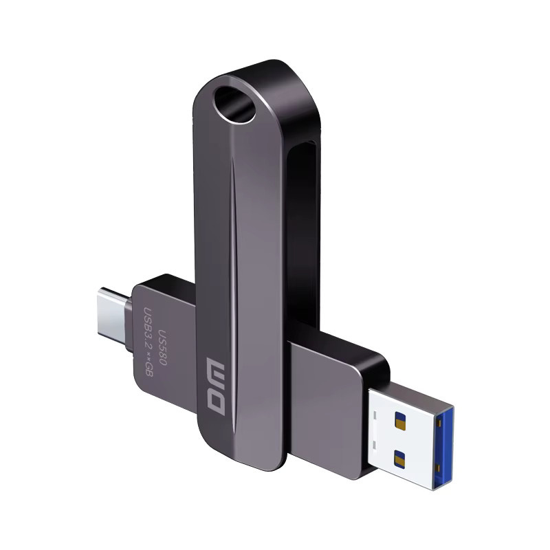 DM US580 USB-C High-Speed Solid State Flash-Laufwerk mit bis zu 530 MB/s Übertragungsgeschwindigkeit - Bild 2