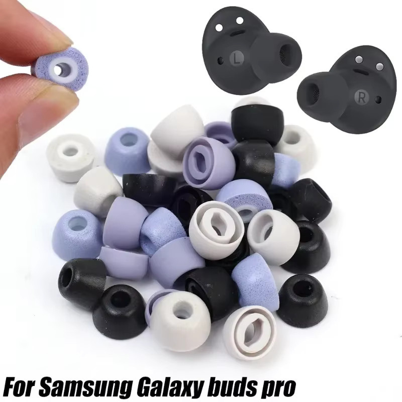 Samsung Galaxy Buds Pro Silikon-Ersatz-Ohrstöpsel in Weiß, rutschfeste In-Ear Kopfhörer-Zubehör-Aufsätze - Bild 2