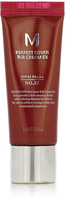 MISSHA M Perfect Cover BB Cream, Honigbeige, 20 ml, LSF 42 - Bild 1
