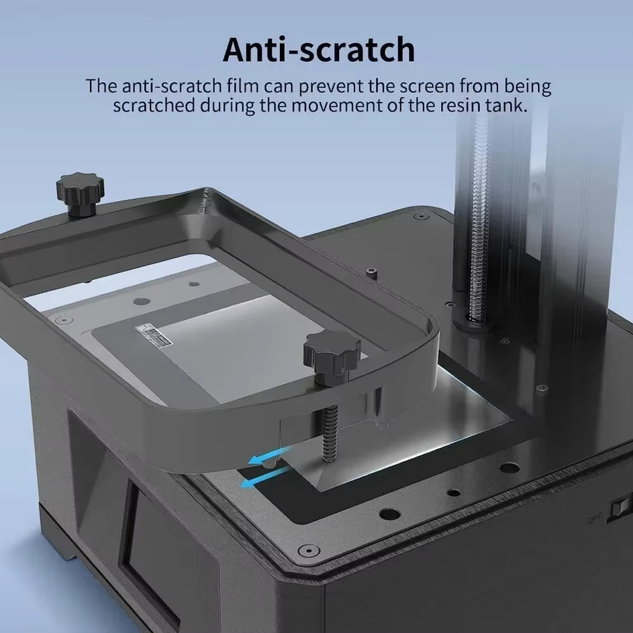 5 Stück Anycubic Schutzfolie 6,6 Zoll für Anycubic Photon Mono 2 LCD, transparent - Bild 2