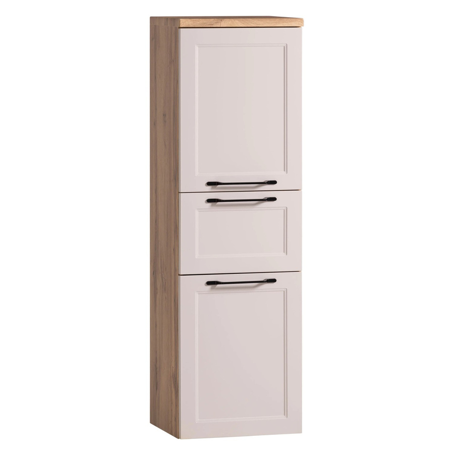 Held Möbel Midischrank Padua in Kaschmir und Wotaneiche, B/T/H: 40 x 35 x 130 cm - Bild 2