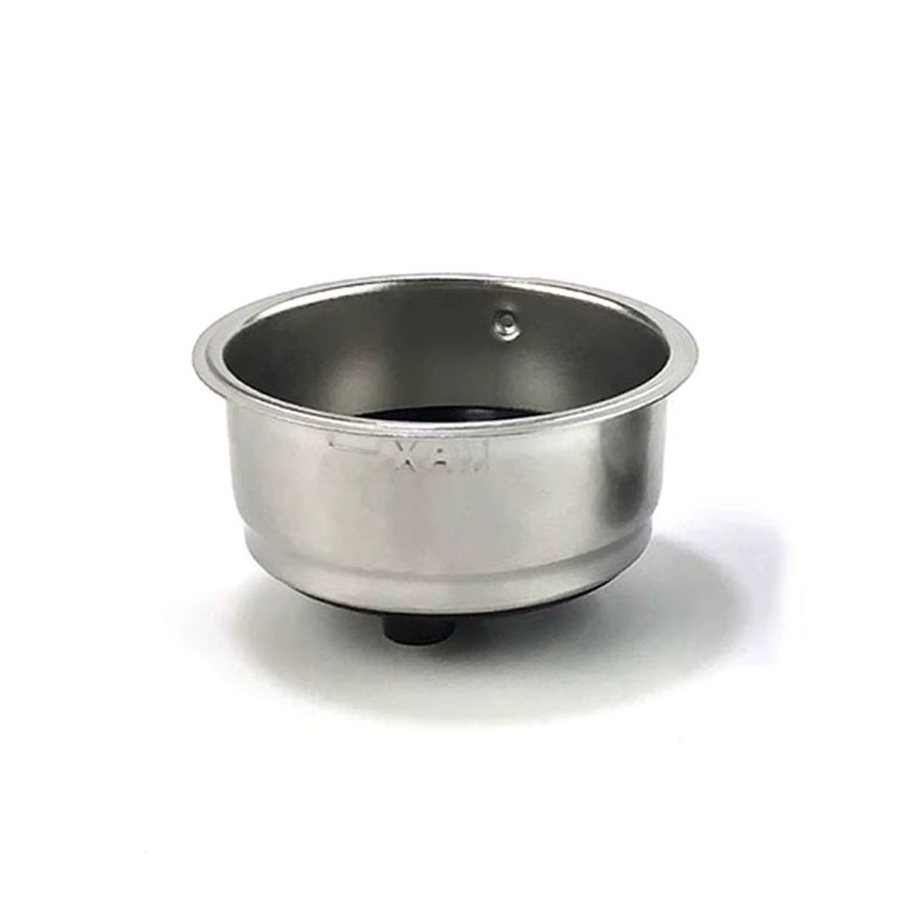 Abnehmbarer Kaffeefilter-Korb aus Edelstahl in Silber, Durchmesser: 51 mm - Bild 2