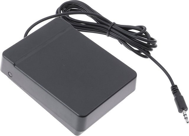 Marbit Sustain Pedal für elektronische Klaviere, Damper Pedal Controller Switch, Schwarz - Bild 1