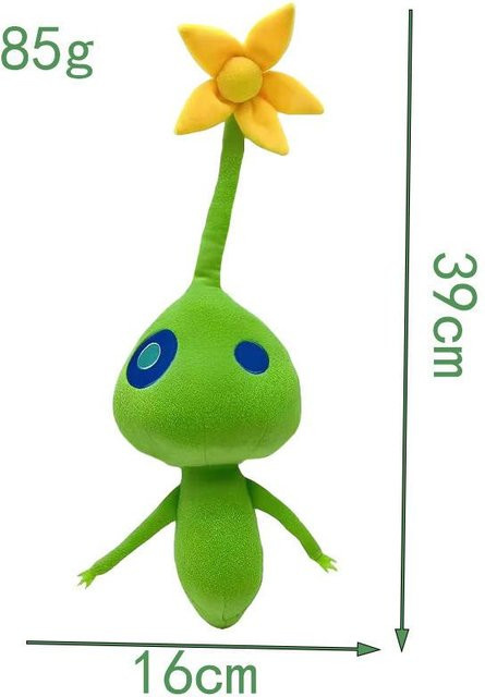 Yiran toy Eis-Pikmins Fels-Pikmins Kuscheltiere, Plüsch, Blau, Grün - Bild 1