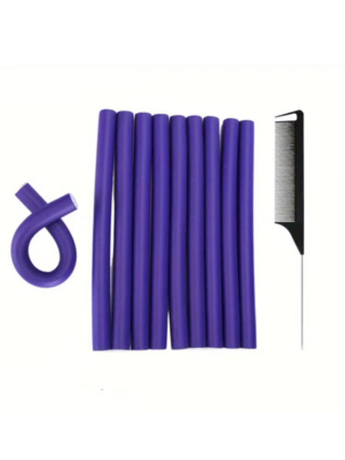 Heatless Haar Curler Set, 10 Stück, Lockenwickler ohne Wärme, Unisex - Bild 3