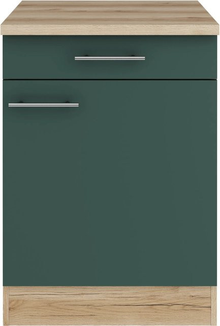 OPTIFIT Savona405 Küchen-Unterschrank in Steingrün, Breite: 60 cm - Bild 1