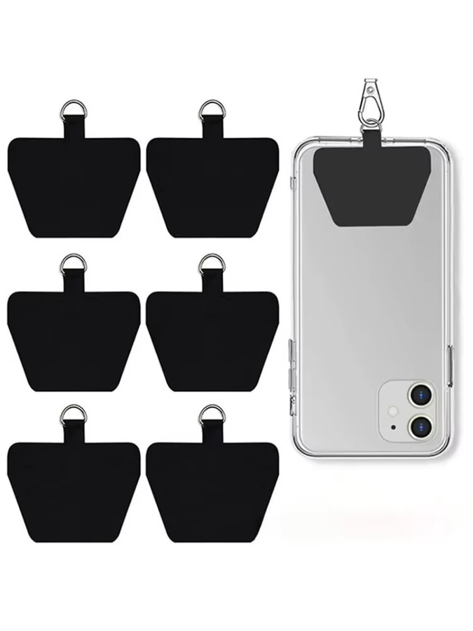 Universelles Anti-Verlust-Telefon-Lanyard in Schwarz, abnehmbares Handy-Umhängeband mit Clip und Handgelenk-Schnur für alle Smartphones - Bild 6