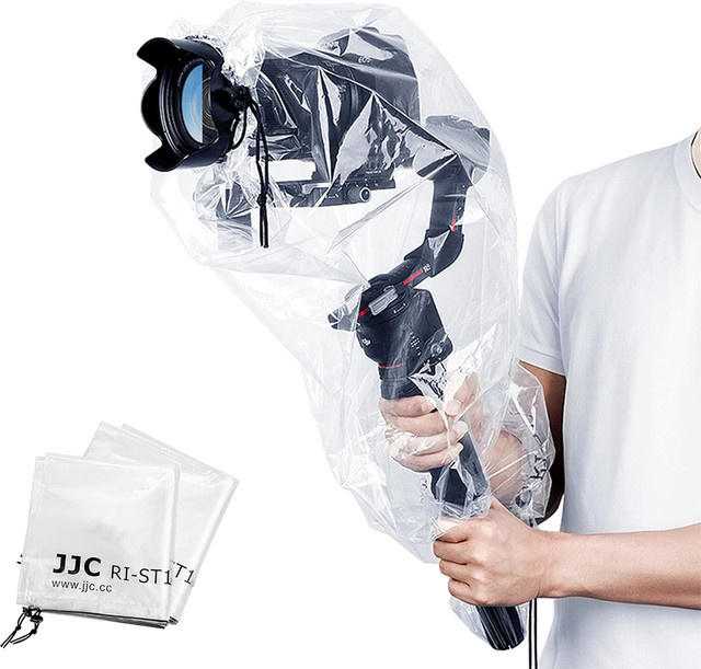 JJC 2er-Pack transparente Regenabdeckung für DJI RS 4 Pro, RS 4, RS 3 Mini Pro, RSC 2 und RS 2 Gimbal Stabilisatoren - Bild 1