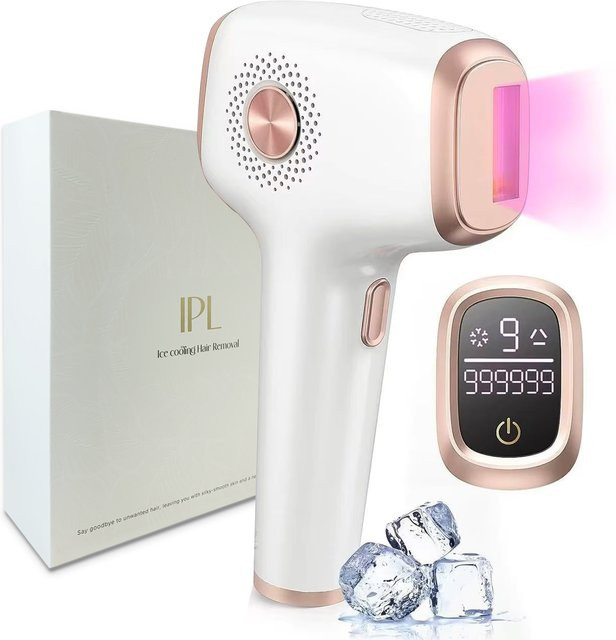 IPL-Haarentfernungsgerät mit Eiskühlung, Weiß, Unisex - Bild 1
