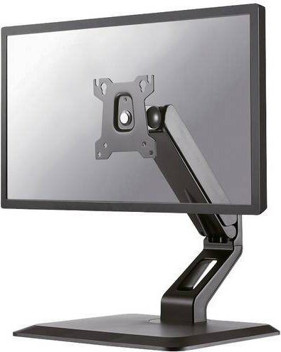 Neomounts FPMA-D885BLACK 1-fach Monitor-Tischhalterung in Schwarz für 15 bis 32 Zoll mit 75x75 mm VESA-Standard und Schwenkfunktion - Bild 1