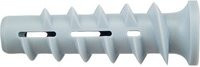 Fischer Turbo Porenbetondübel FTP K 6 aus Nylon in Grau, 25 Stück - Bild 1