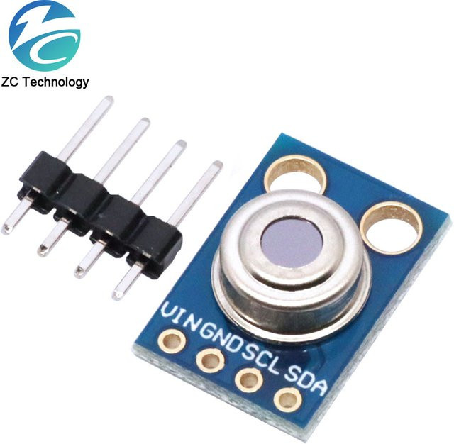 GY-906 MLX90614ESF Kontaktloses Temperatur-Sensor Modul in Blau für Arduino kompatibel - Bild 1