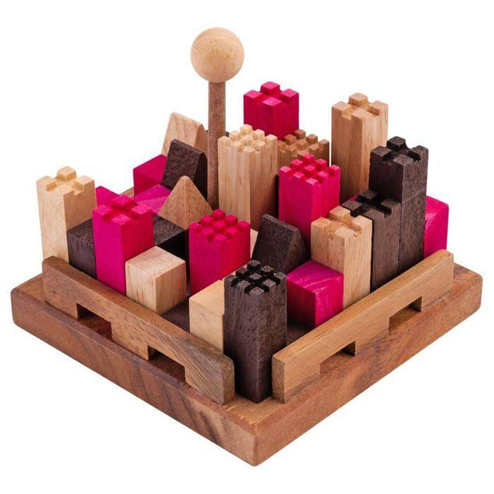 Matgames Die Burg, Holzpuzzle, Ritter, 11-teiliges Set, ab 10 Jahren - Bild 2