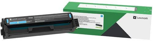 Original Lexmark Tonerkartusche Cyan C3220C0 für Laserdrucker - Bild 1