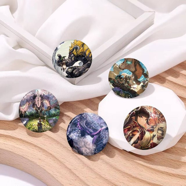 Anstecknadel Monster Hunter, bunt, bilibili - Bild 1