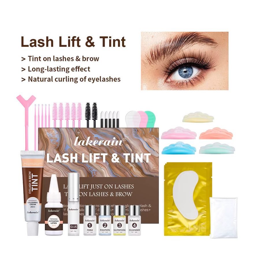 ibcccndc Wimpernlift- und Tönungsset, Unisex - Bild 2