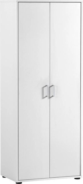 PROREGAL Aktenschrank Fox mit 2 Flügeltüren in Weiß, H x B x T: 164 x 65 x 41 cm - Bild 1