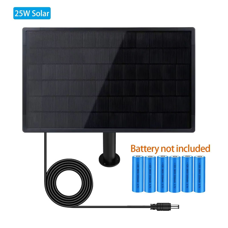 iXSolarleap 25 W Solarpanel mit MPPT-Laderegler und 5 V / 12 V Ausgang für 3G CPE 4G Router WiFi, Schwarz - Bild 4
