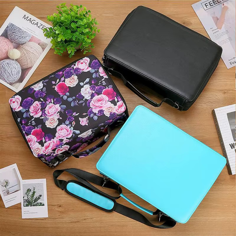 Buntes Filz-Etui mit hoher Kapazität als Organizer für Bleistifte und Marker in Mehrfarben - Bild 2